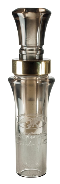 Picture of Duck Commander Dccca01 Commander N Chief Duck Call Double Reed Acrylic Brown