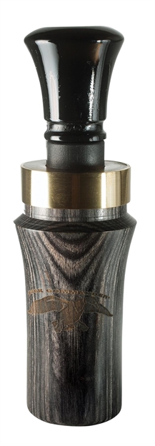 Picture of Duck Commander Dcdwc Charcoal Dymond Wood Duck Call Double Reed Wood Black