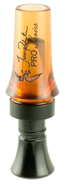 Picture of  Duck Commander Dcproao Jase Pro Series  Open Call Double Reed Mallard Hen Sounds Attracts Ducks Orange Acrylic