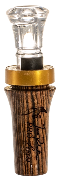 Picture of  Duck Commander Dcprob Pro Series Bocote Open Call Double Reed Mallard Hen Sounds Attracts Ducks Brown Wood 040444513995