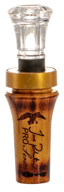 Picture of  Duck Commander Dcprobh Pro Series Burnt Hedge Open Call Double Reed Mallard Hen Sounds Attracts Ducks Brown Wood 040444513988