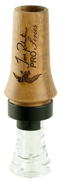 Picture of  Duck Commander Dcprotw Jase Pro Series  Double Reed Mallard Hen Sounds Attracts Ducks Natural Tigerwood