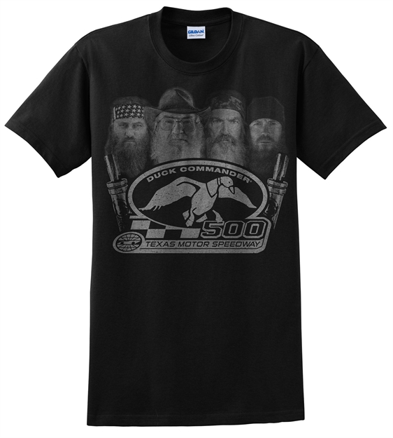 Picture of Duck Commander Ds500b4201 Big 4 T-Shirt Short Sleeve Black Xx-Large Cotton 10Pk