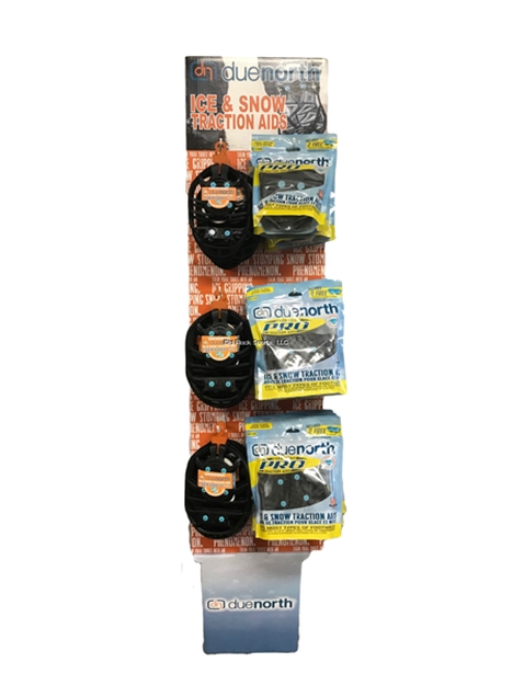 Picture of Due North Everydayg3 And Everydaypro Combo Displayer With Product. 4 Each OF The Sm-Md And 8 Each OF The Lg-Xl