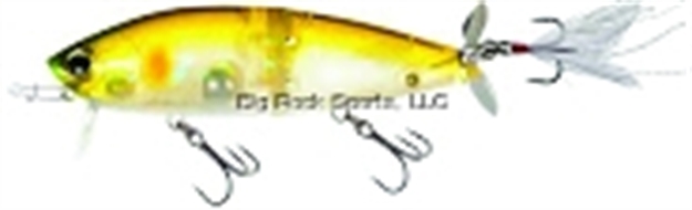 Picture of Duel Game Calls Hardcore Noi-Z 105F Jointed Wakebait With Tail Prop, 4 1/8", 1 Oz, Skeleton Ayu, Floating