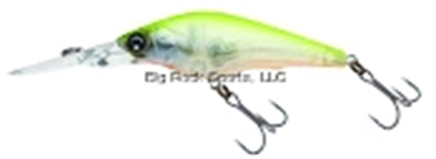 Picture of Duel Game Calls Hardcore Shad Crankbait, 2 3/8", 1/4 Oz, Ghost Pro Blue, Suspending