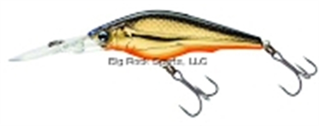 Picture of Duel Game Calls Hardcore Shad Crankbait, 2 3/8", 1/4 Oz, Gold Black, Suspending