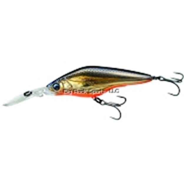 Picture of Duel Game Calls Hardcore Shad Crankbait, 3", 3/8 Oz, Gold Black, Suspending