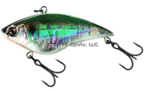Picture of Duel Game Calls Hardcore Vibe 70S Lipless Crankbait, 2 3/4", 5/8 Oz, Green Silver, Sinking