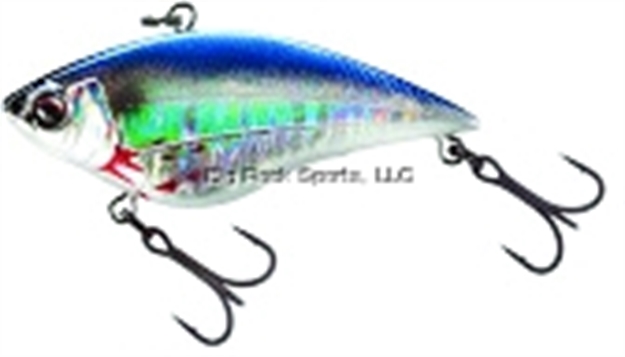 Picture of Duel Game Calls Hardcore Vibe 70S Lipless Crankbait, 2 3/4", 5/8 Oz, Metallic Bleeding Shad, Sinking