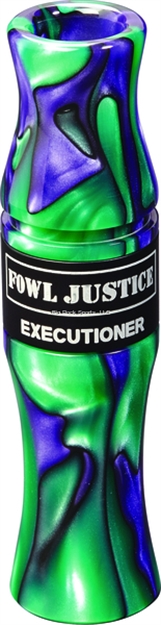 Picture of Duel Game Calls The Executioner Goose Call Swirl Acrylic Deep Sea