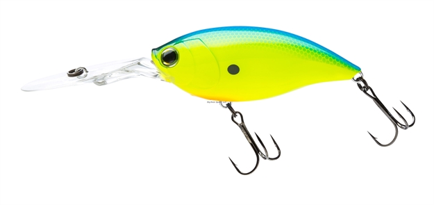 Picture of Duel Hardcore Crank 4+ 75F 75Mm 3"  Blue Back Chartreuse