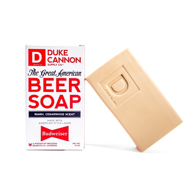 Picture of Duke Cannon Great American Beer Soap - Made With Budweiser
