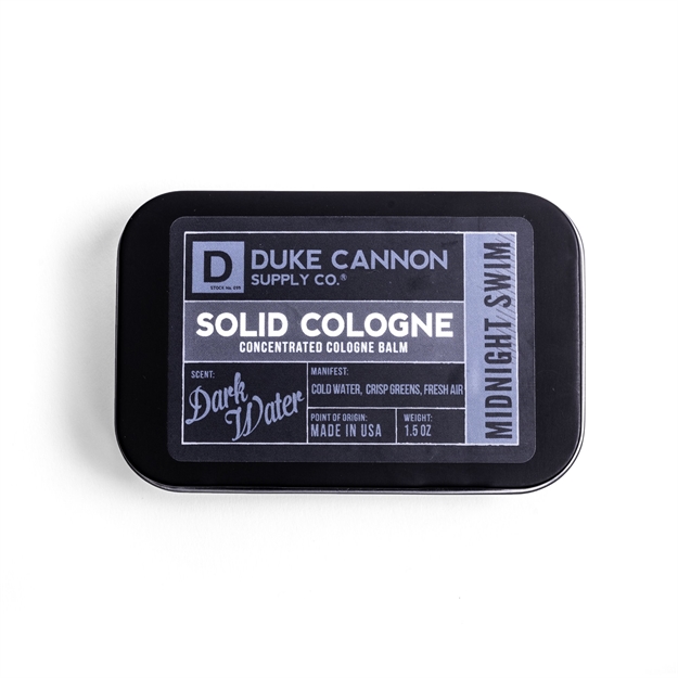 Picture of Duke Cannon Solid Cologne - Midnight Swim