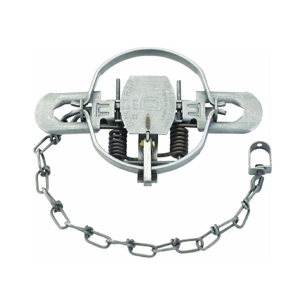 Picture of Duke Traps Coil Spring Trap, #2 Cs, 5.5" Jaw Spread, Bobcat,Coyote,Fox,Lynx,Otter