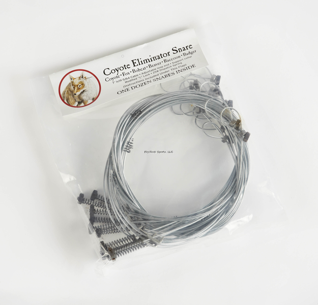 Picture of Duke Traps #2 Coyote Eliminator Snare (12 Per Pk) For Coyote, 7 FT 1X19 Strand 5/64" Cable Snare AC32 011627022320