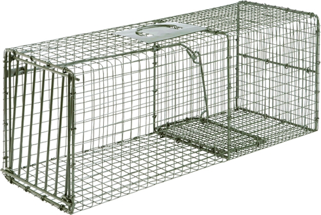 Picture of Duke Traps Heavy Duty Single Door Cage Trap, Large, 28X12x12, Racoon,Cat,Armadillo 1112 011627011126