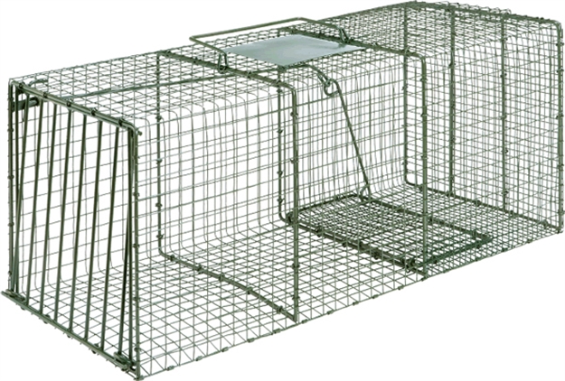 Picture of Duke Traps Heavy Duty Single Door Cage Trap, X-Large, 36X15x14, Large Raccoon,Fox,Cat 1114