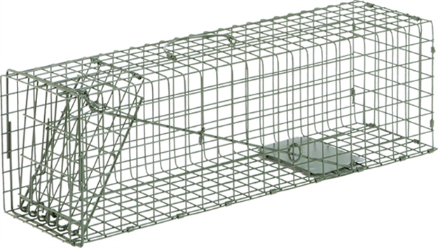 Picture of Duke Traps Standard Single Door Cage Trap, #2-1, 24X7x7, Large Squirrel,Rabbit 1105 011627011058