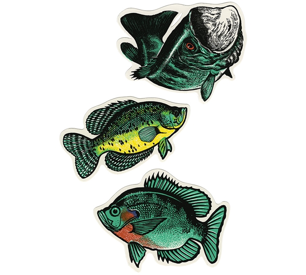 Picture of Dyer Decal Bass Bluegill
