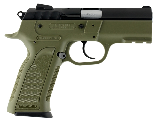 Picture of Eaa 999544 Witness Tanfoglio 
9Mm Single/Double 16+1 OD Green Polymer Frame