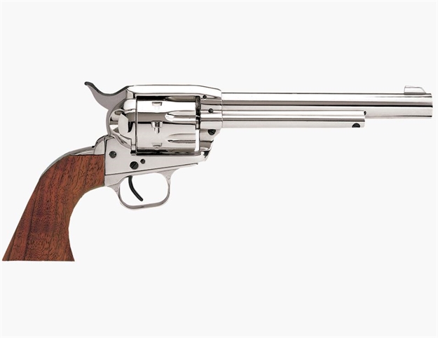 Picture of European American Armory Bounty Hunter Combo 8Rd. 22Lr/22Wmr 6.75" FS Nickel 771105 741566105586