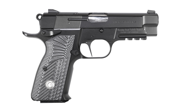 Picture of  Eaa Girsan 390446 MC P35pi Ops 9Mm Luger 15+1 3.88" Matte Black Optic Ready/Serrated Steel Slide, Matte Black Steel Frame W/Accessory Rail & Beavertail Black Textured G10 Grips Ambidextrous 741566906091