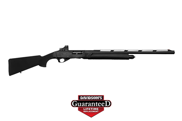 Picture of  Girsan 390170 Mc312 Sport 12 Gauge With 24" Barrel, 3" Chamber, 5+1 Capacity, Black Metal Finish & Black Synthetic Stock Right Hand (Full Size) Includes Red Dot