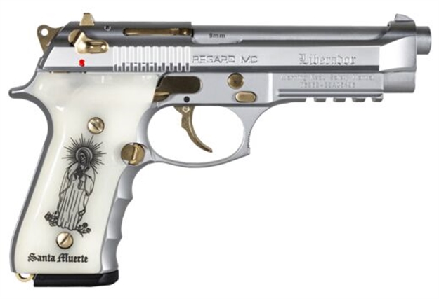 Picture of Eaa Regard Liberadore 9Mm Gold/Chrome Engraved 18-Shot 391088 741566906626