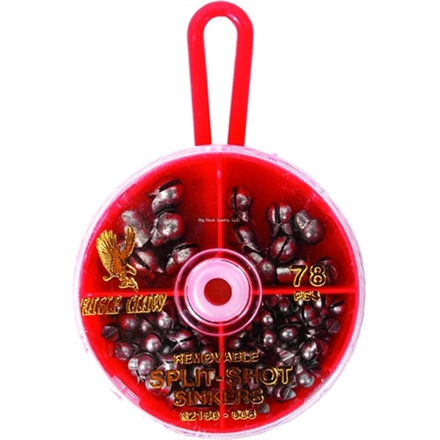 Picture of Eagle Claw Removal Split Shot Asst 78Pc