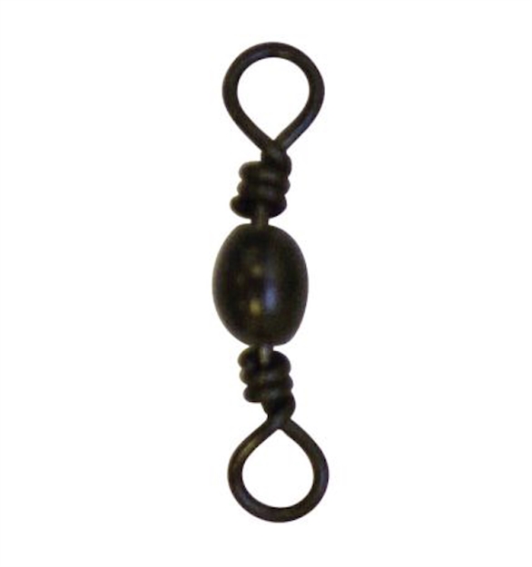 Picture of Eagle Claw Black Barrel Swivel Sz-14 12Pk