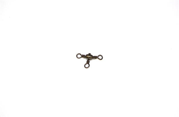 Picture of Eagle Claw Crossline Swivel Sz1 Brass 3Pk