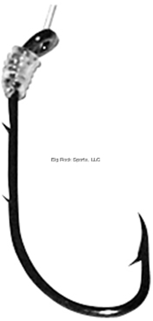 Picture of Eagle Claw Lake & Stream Snelled Hook, Size 6, Baitholder, Bronze, 6 Per Pack