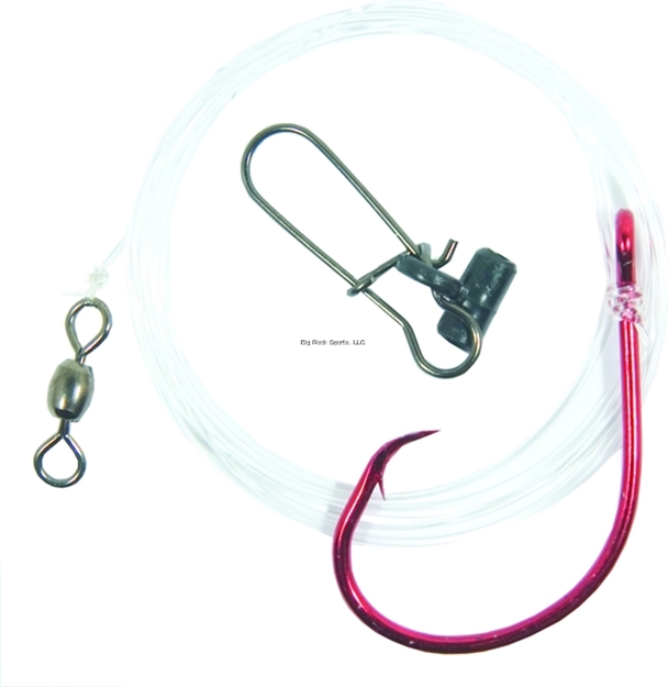 Picture of Eagle Claw Lazer Sharp Circle Sea Fishfinder Rig Red Hook