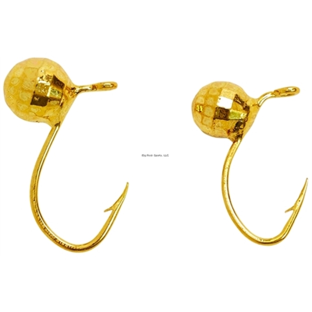 Picture of Eagle Claw Lazer Sharp Tungsten Wide Gap Disco Dream Jig Size 14 Gold 1/24Oz