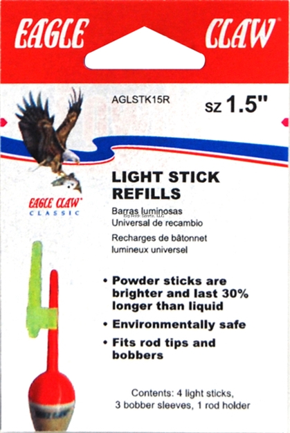 Picture of Eagle Claw Light Stick Universal 1.5" Glow Refills