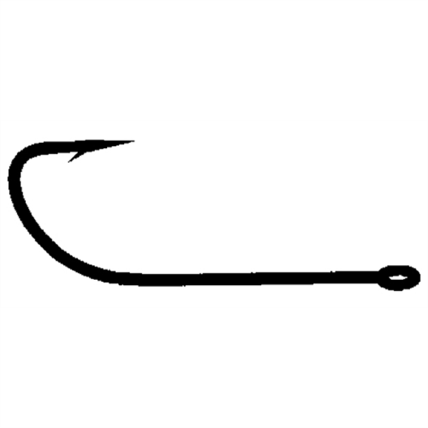 Picture of Eagle Claw Limerick Trot Line Hook, Size 2/0, Non-Offset, Ringed/Big Eye, Sea Guard, 100 Per Pack
