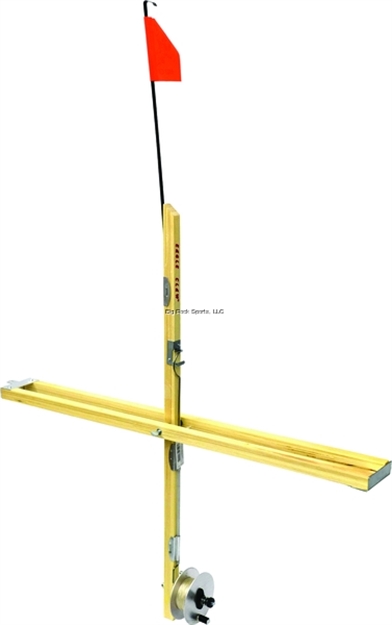 Picture of Eagle Claw Magnum Elite Wood Tip-Up W/150Yds OF Line & Metal Spl