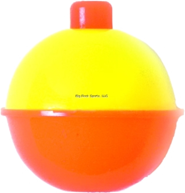 Picture of Eagle Claw Snap-On Float 1-1/4" Orange/Yellow 2Pk