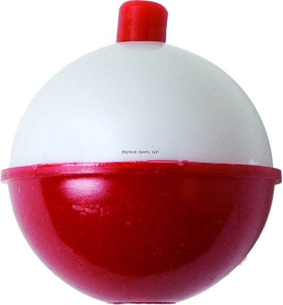 Picture of Eagle Claw Snap-On Float 1-3/4" Red/White 2Pk