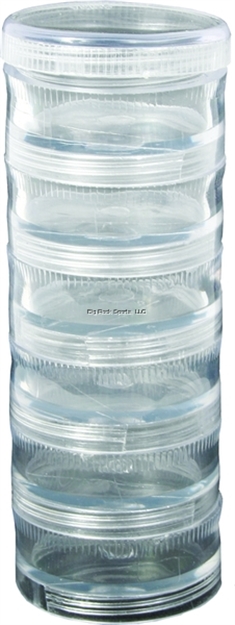 Picture of Eagle Claw Tackle Box Jars 1-5/8X7/8 6-Compartment