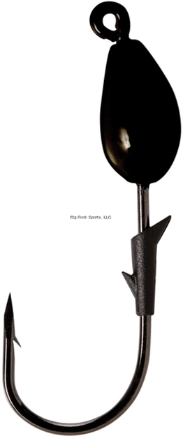 Picture of Eagle Claw Trokar Swimbait Head W/Molded Bait Keeper, 1/8Oz,  Black