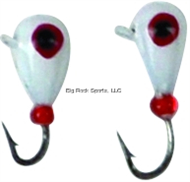 Picture of Eagle Claw Tungsten Arctic Ice Jig Size 10 Pearl Glow