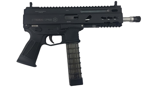 Picture of Grand Pwr Stribog 8" 9Mm 20Rd Blk