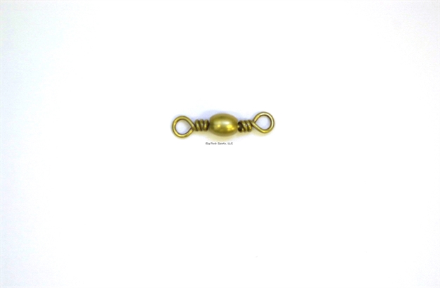 Picture of Eagle Claw Barrel Swivel SZ 7 Brass 12Pk