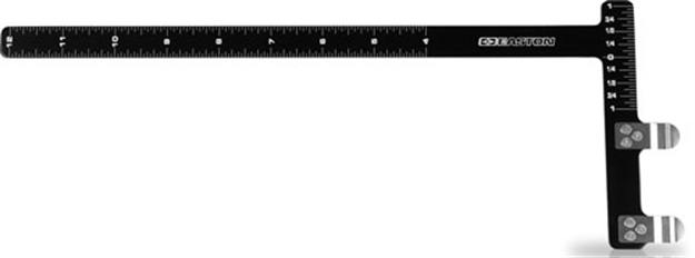 Picture of Easton Aluminum L Bow Square For Precise Bow Tuning Black