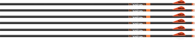 Picture of Easton 6.5 Bowhunter Arrow, 500 Spine  2" Bully Vanes, 6Pk 029027