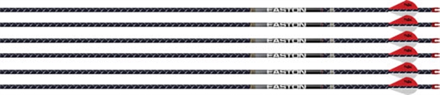 Picture of Easton Arrow Fmj 4Mm 400 W/ 2" Blazer Vanes 6-Pack Long Range