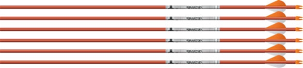 Picture of Easton Arrow Fmj 6Mm Autumn Orange 470 W/2" Blzr Vanes 6Pk