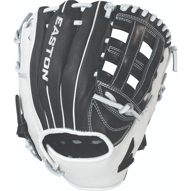 Picture of Easton Future Elite Series Baseball Glove Black-Wht RH Throw